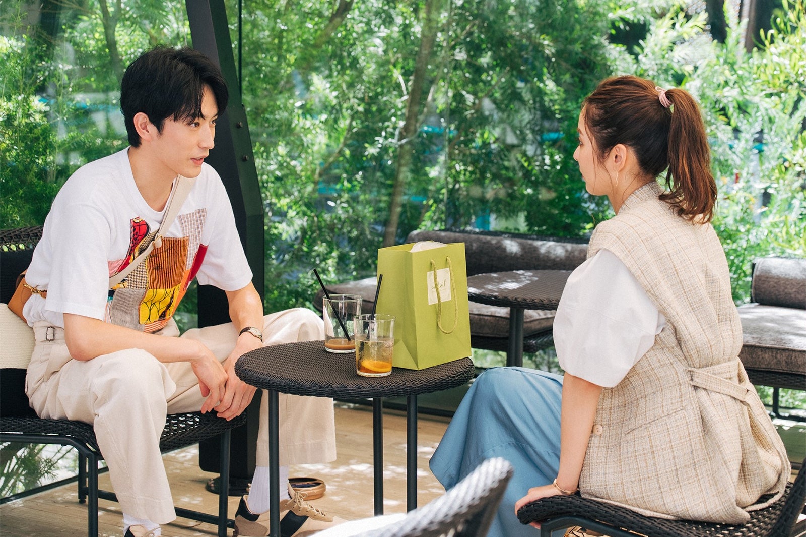 杉野遥亮、石川恋／「ユニコーンに乗って」第7話より（C）TBS