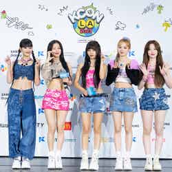 (G)I-DLE／ミンニ、ミヨン、ソヨン、ウギ、シュファ「KCON LA 2023」DAY3 RED CARPET（C）CJ ENM Co., Ltd, All Rights Reserved