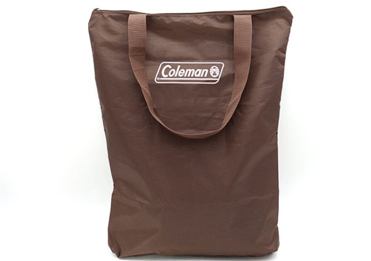 宝島社雑誌付録のsweet2026年2月号のコールマンのジップつきトートバッグ＆クロワッサン形ポーチチャーム2