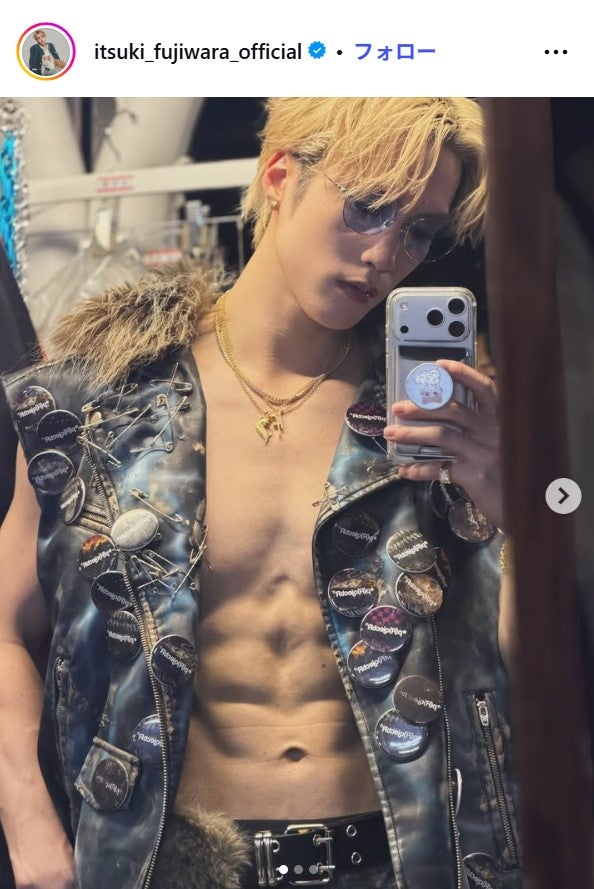藤原樹Instagramより