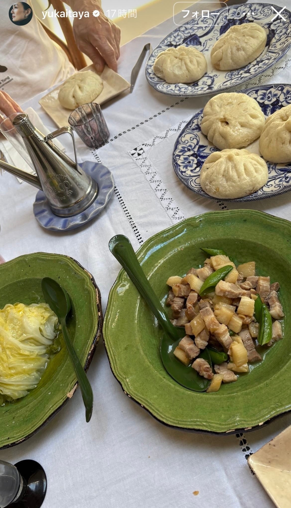 板谷由夏Instagramストーリーズより