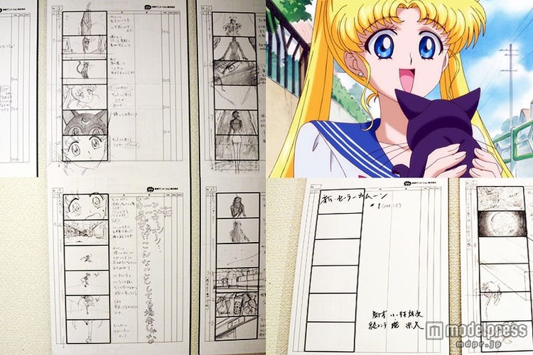画像1/7) 「美少女戦士セーラームーンCrystal」絵コンテ初公開にファン 