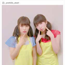 モデルプレス - NMB48吉田朱里&渋谷凪咲「newコンビ」双子ショットに反響「たまらない」