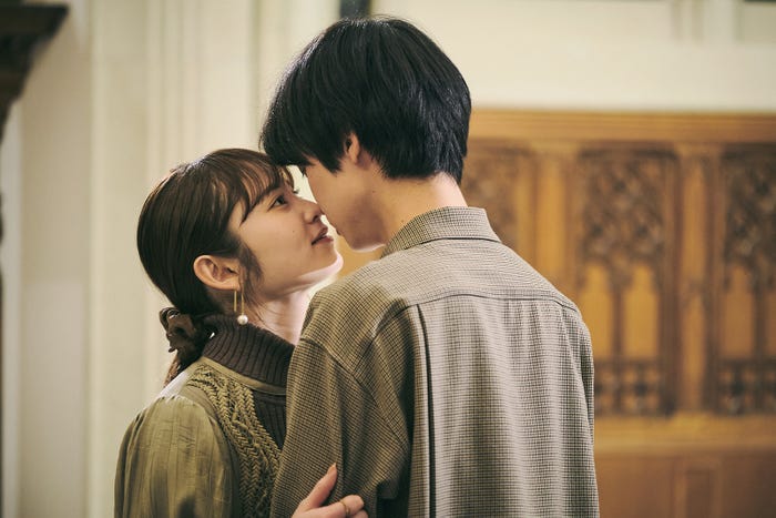 橋下美好、松村陸斗「恋愛ドラマな恋がしたい~Kiss me like a princess~」最終話(C)AbemaTV, Inc.