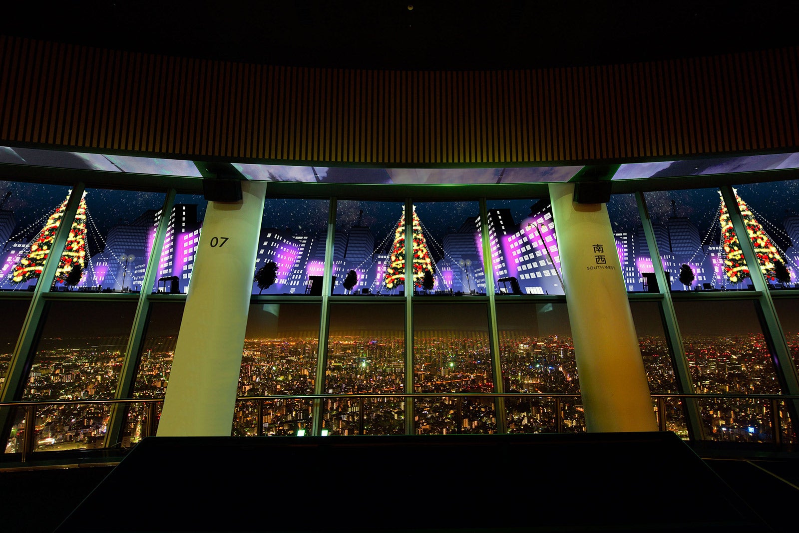 SKYTREE ROUND THEATER「Happy　Christmas」イメージ／画像提供：東京スカイツリータウン