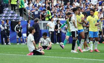 えっ？！W杯国際映像の観客席に元NHK美人女子アナ 一瞬でも目を惹く 完全オフで生観戦「涙が溢れました」呆然姿が映る