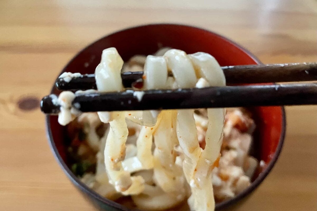 豆腐キムチうどん