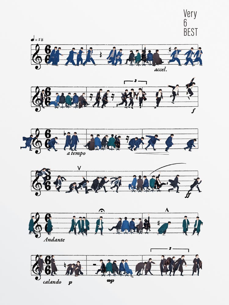 画像1 1 V6 ベストアルバムタイトル決定 ジャケット写真解禁 モデルプレス