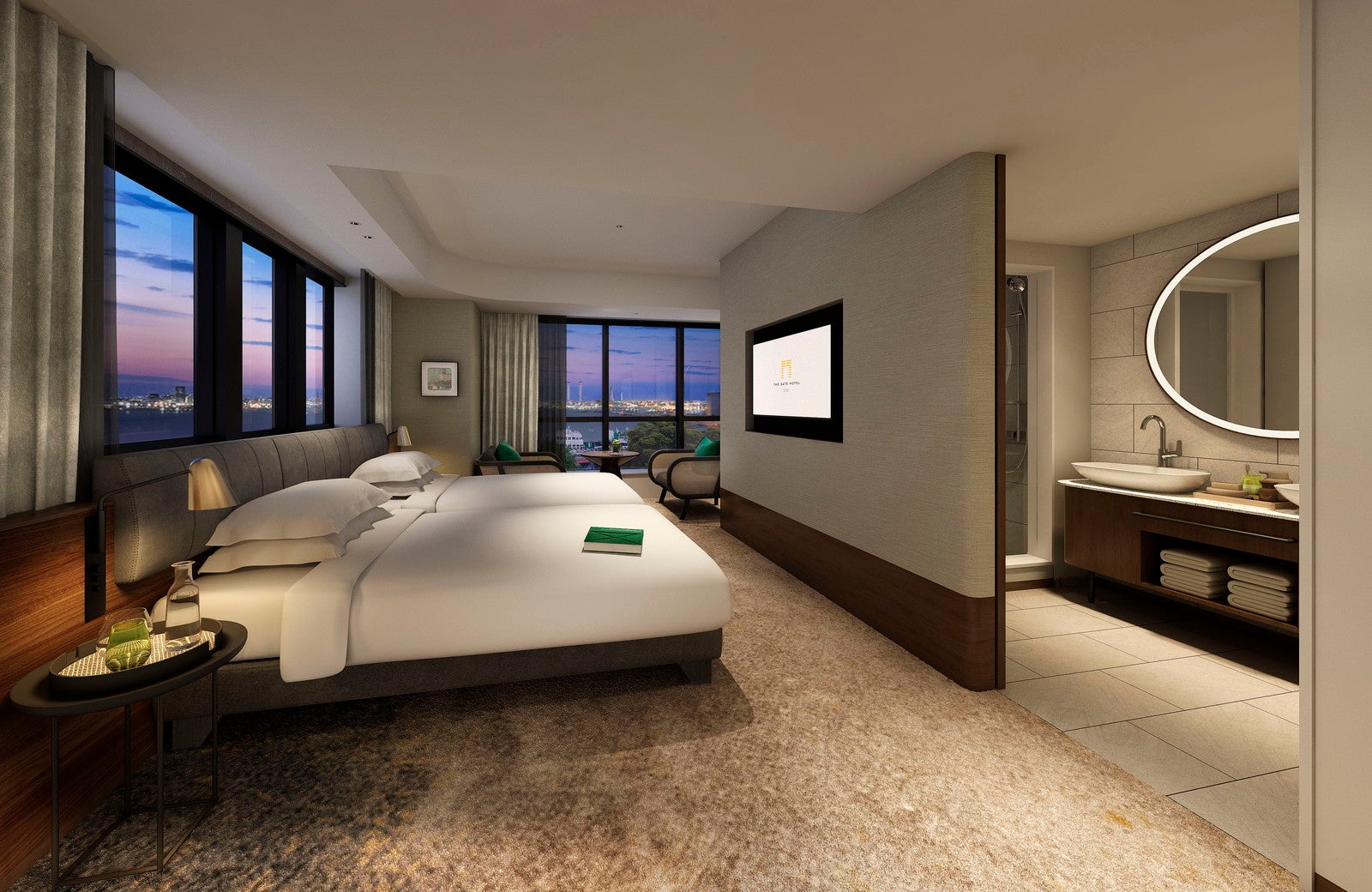 横浜に新ホテル「ザ・ゲートホテル横浜 by HULIC」2025年開業　潮風薫るルーフトップ＆海を眺める客室完備