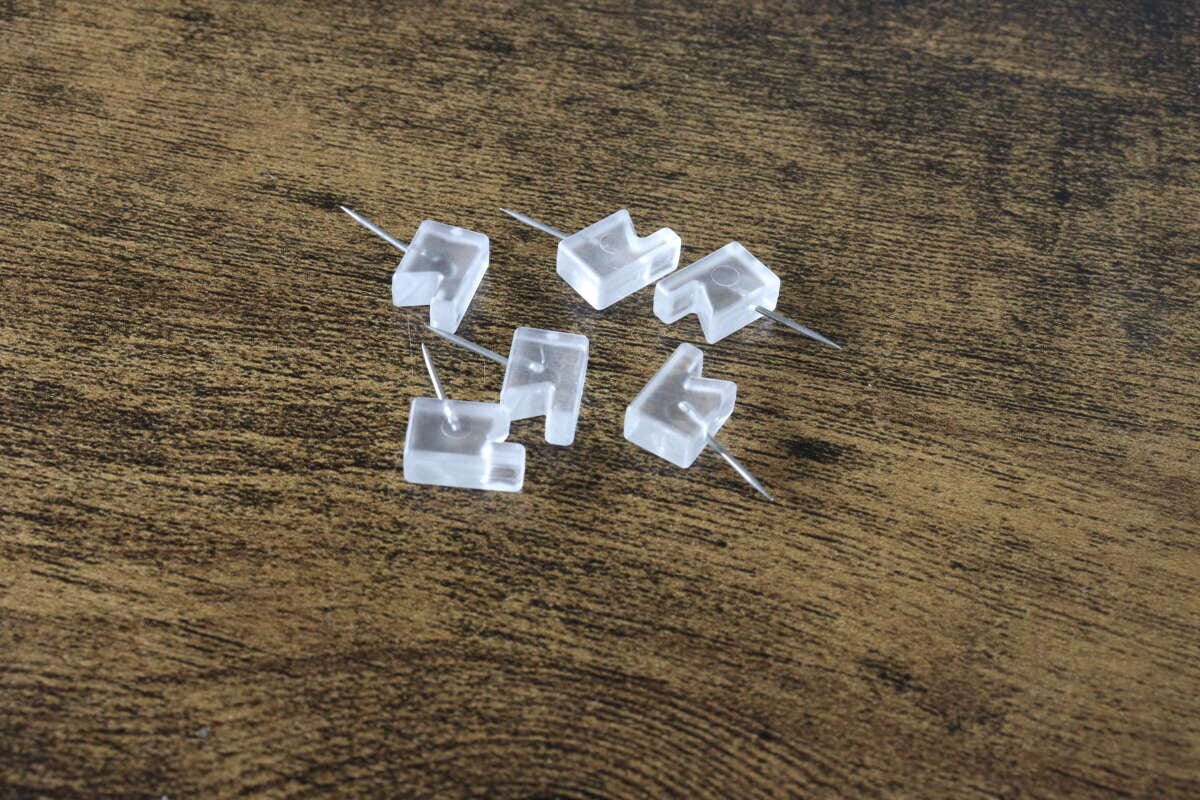 透明目立ちにくいミニピンフック