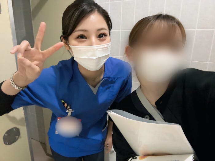 看護師としても働く(提供写真)