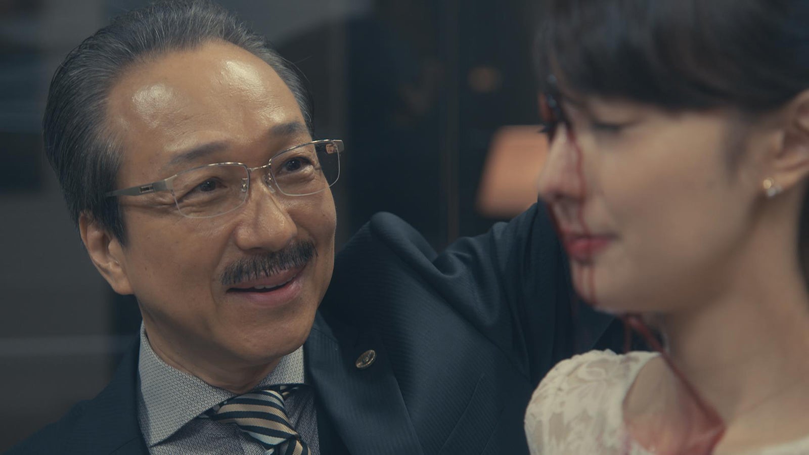 小日向文世、宮本茉由（C）テレビ朝日