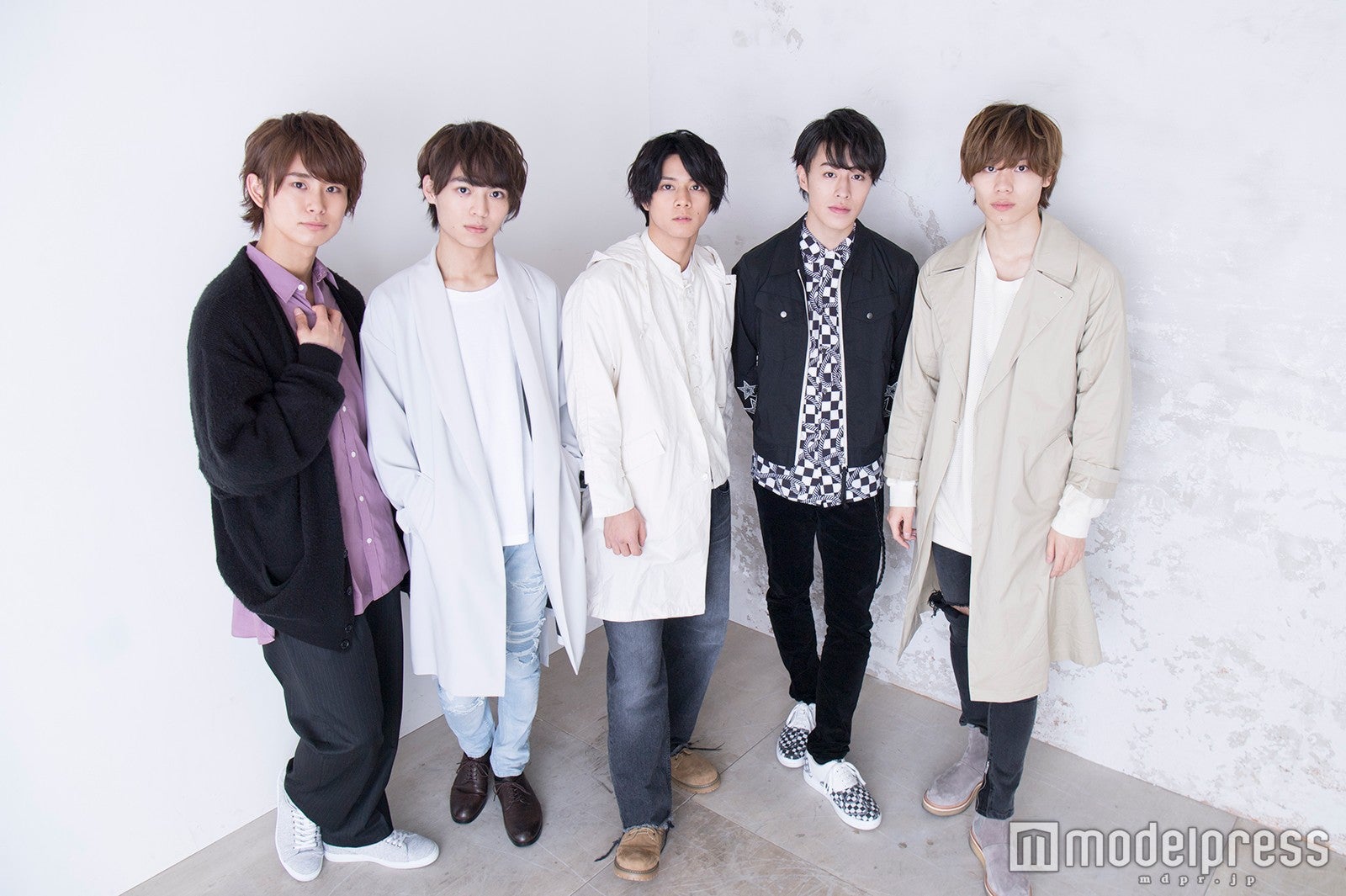 DearDream（左から）正木郁、溝口琢矢、石原壮馬、富田健太郎、太田将熙（C）モデルプレス