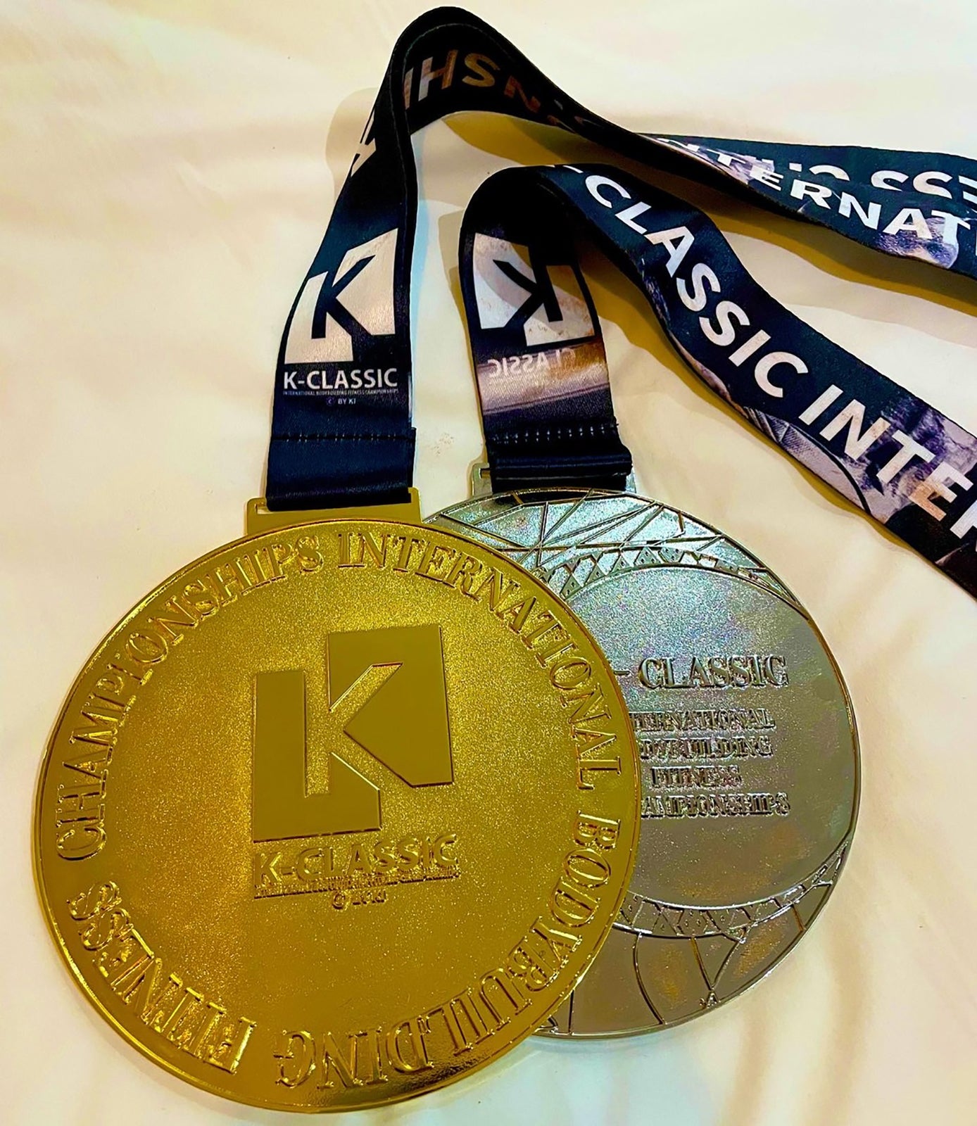 金子賢のメダル（提供写真）