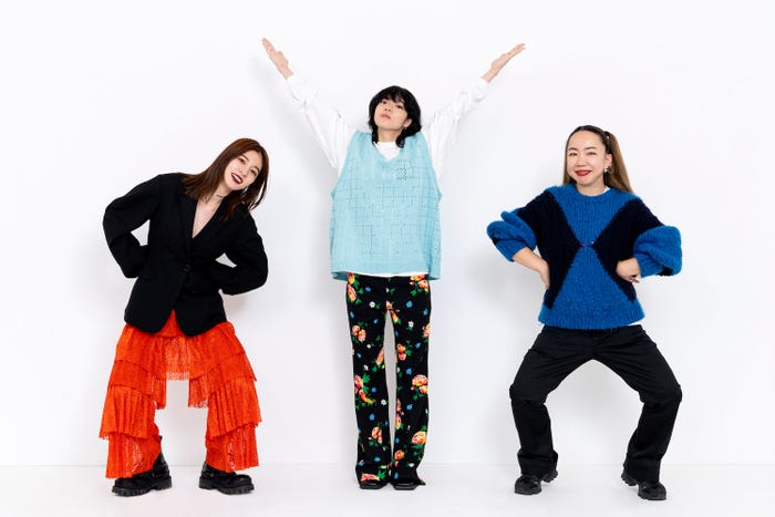 とんだ林蘭、あいみょん、二宮ちえ/撮影:土屋純(文化出版局) (提供写真)