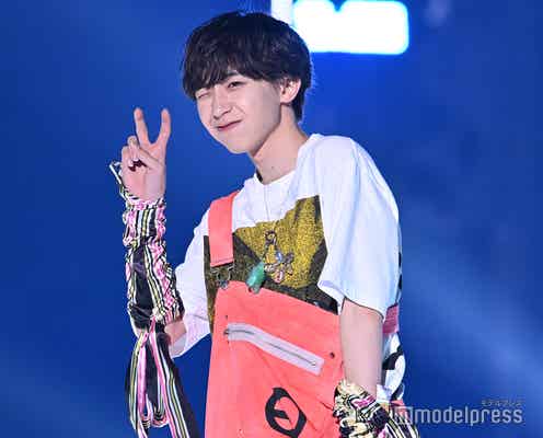 AmBitious永岡蓮王、ウインク&投げキス…アイドルオーラ全開で登場【TGC 2024 A/W】