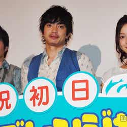 田中圭、青柳翔、佐々木希