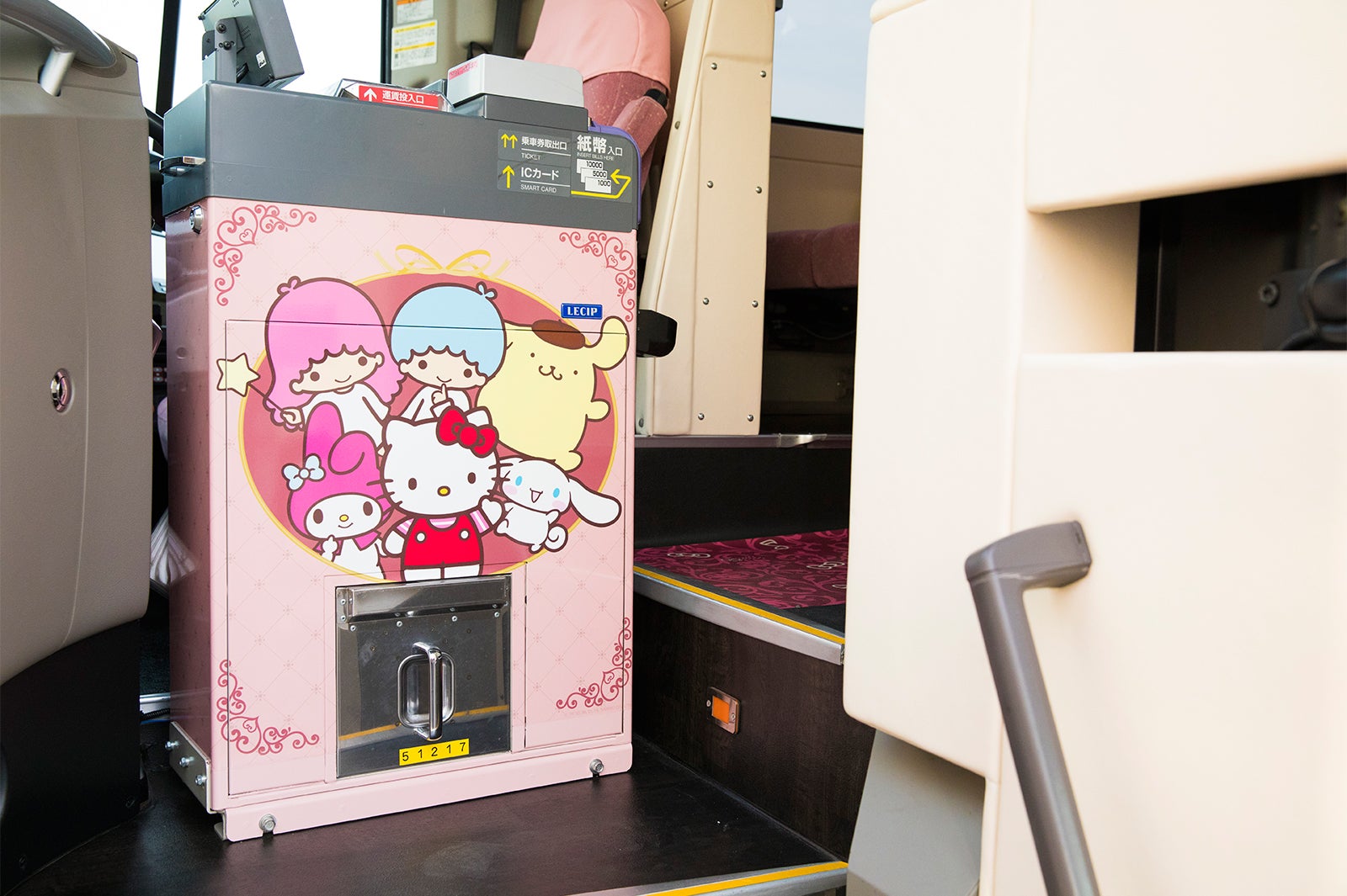 料金機装飾（C）2016 SANRIO CO．，LTD．