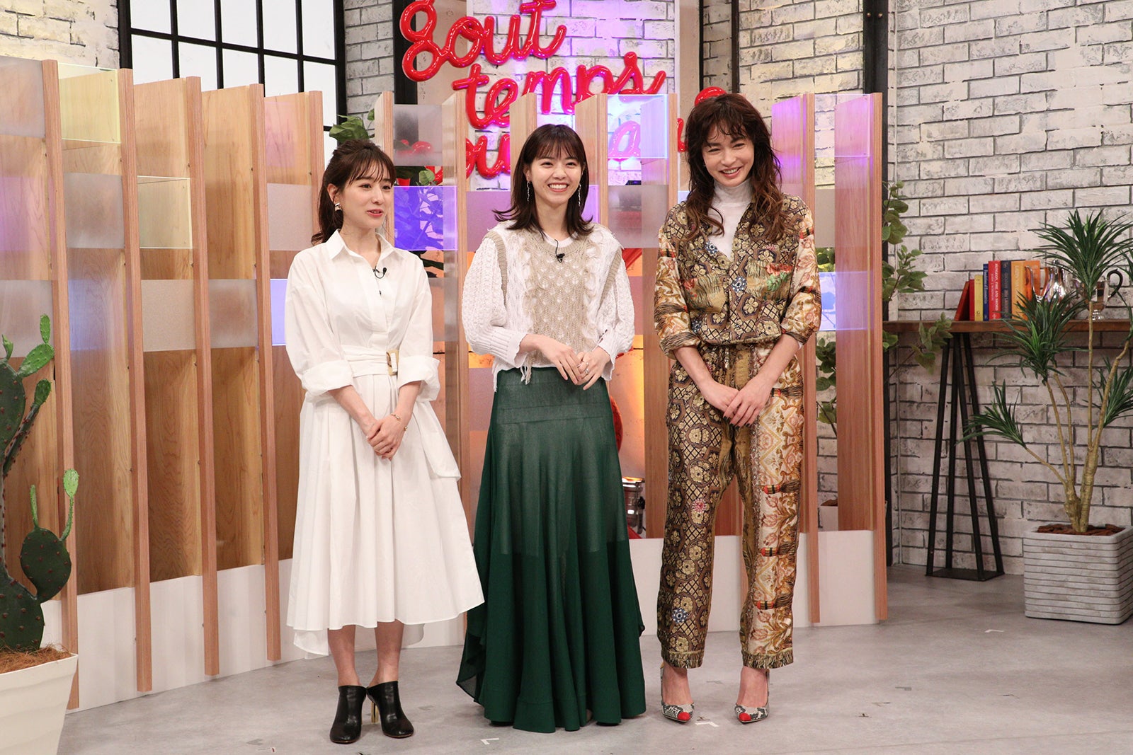 田中みな実、西野七瀬、長谷川京子（C）カンテレ