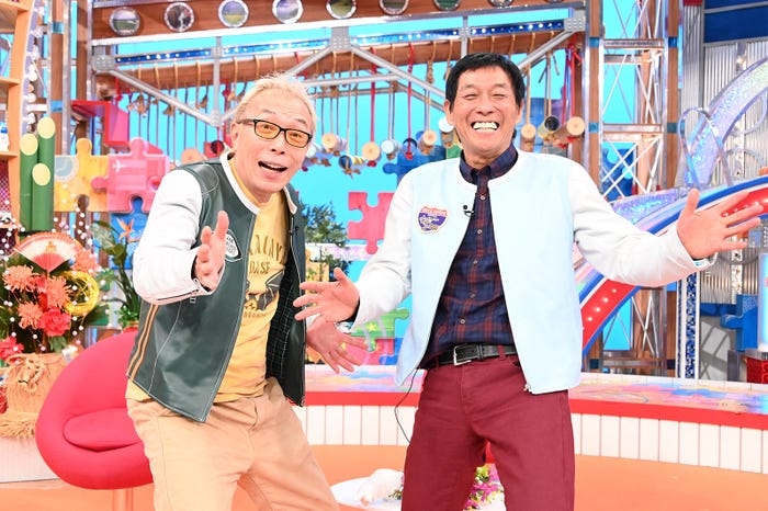 所ジョージ、明石家さんま(C)日本テレビ