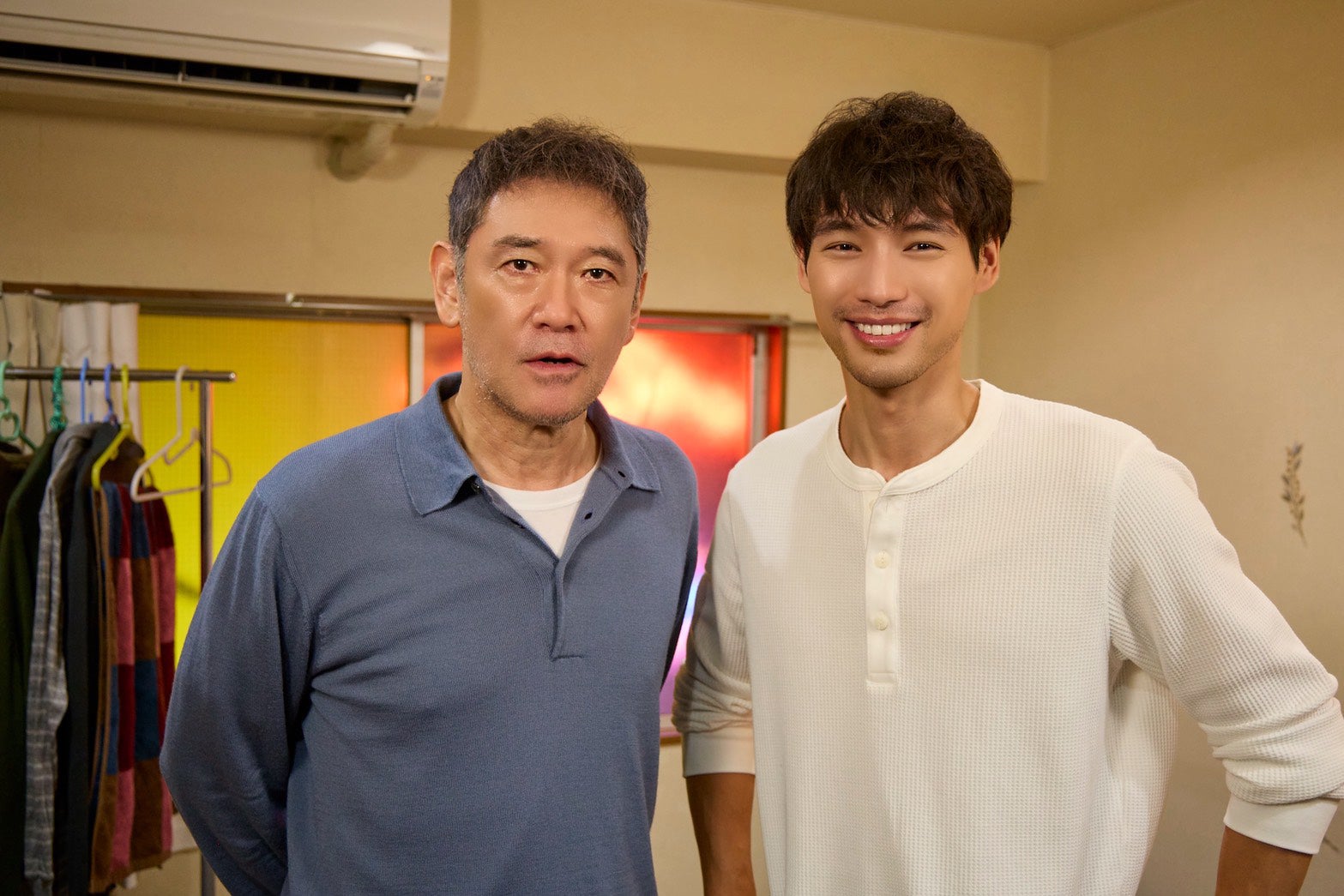 杉本哲太、福士蒼汰（C）日本テレビ