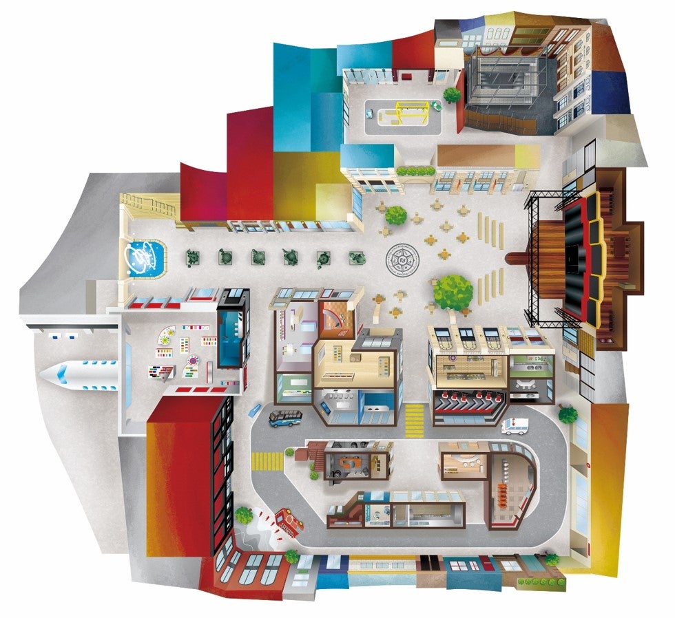 キッザニア福岡1F（C）KidZania