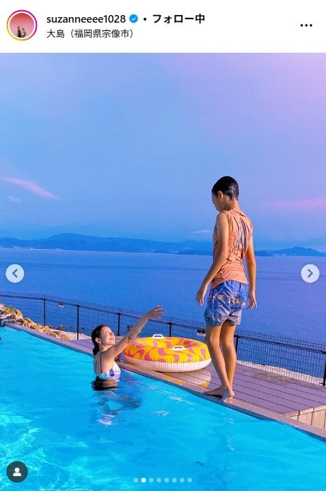 スザンヌInstagramより