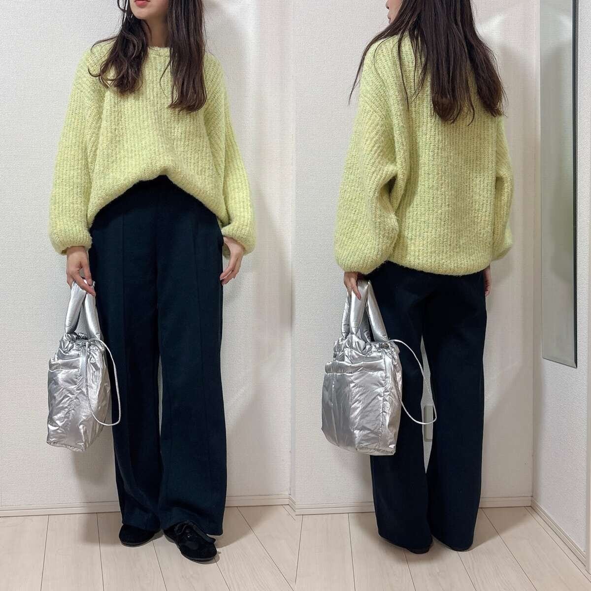 GUギャザーバレエスニーカー GUギャザーバレエスニーカーとスウェットパンツコーデ