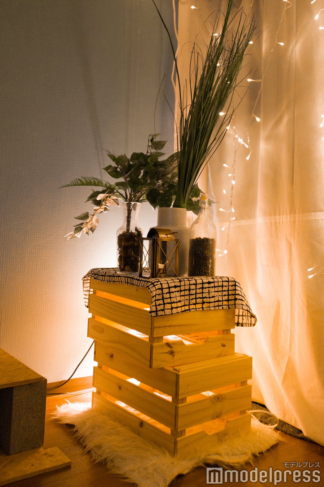 観葉植物やテレビの後ろに置くのも◎（C）モデルプレス