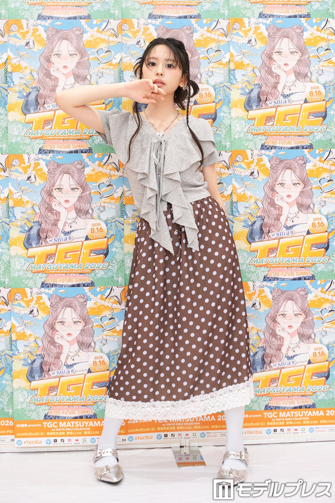 梶原叶渚（C）モデルプレス