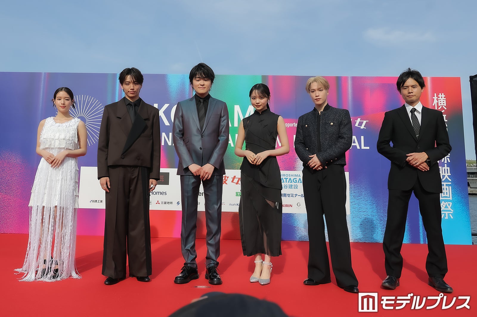 葉月くれあ、高尾颯斗、望月歩、林芽亜里、藤原樹、宮岡太郎（C）モデルプレス