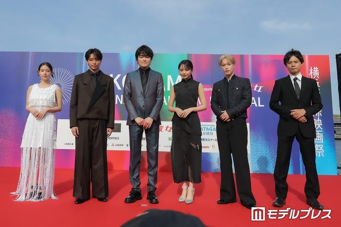 葉月くれあ、高尾颯斗、望月歩、林芽亜里、藤原樹、宮岡太郎(C)モデルプレス