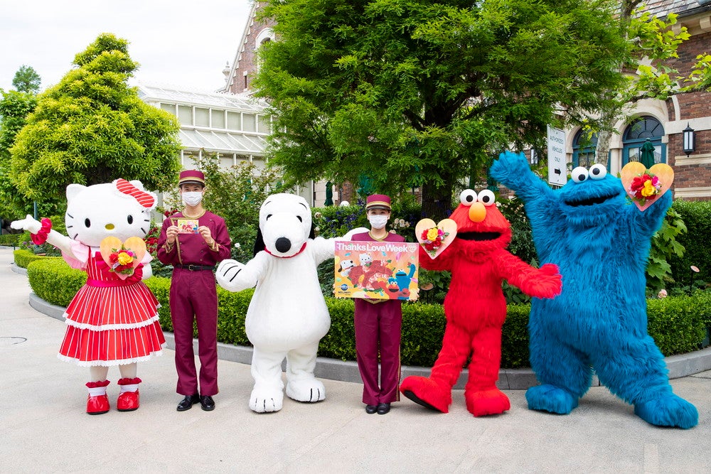 USJ「Thanks Love Week」開幕、大切な人へ感謝を伝える初の試み - 女子旅プレス