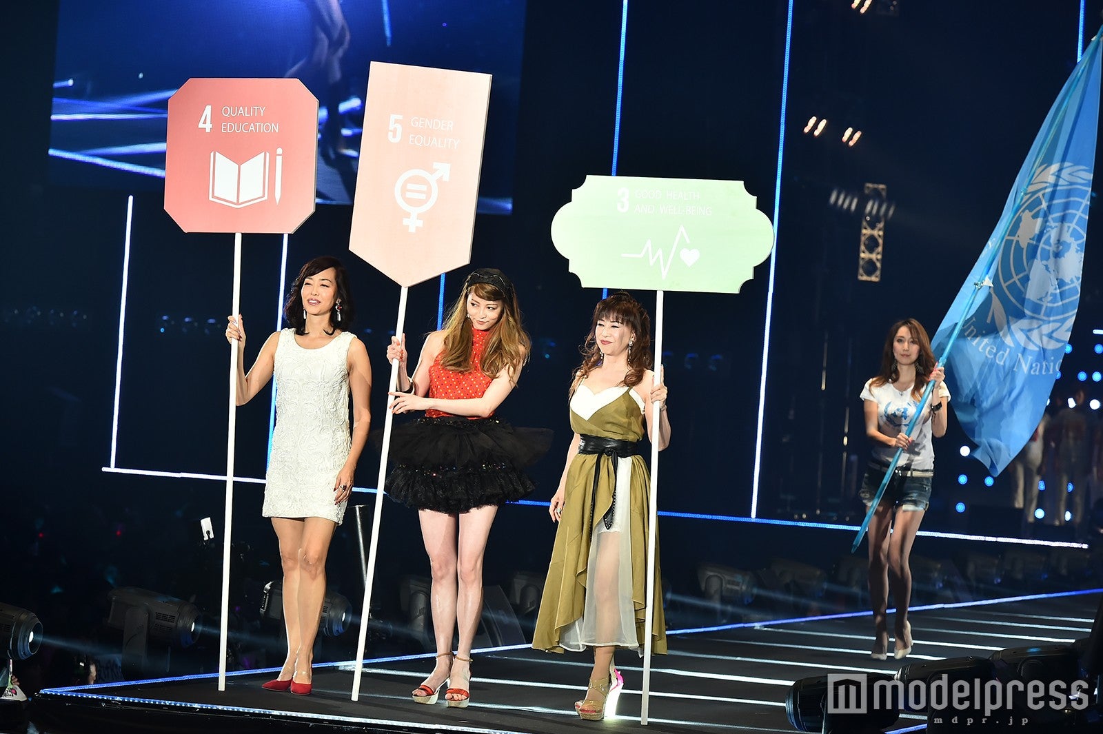 「TGC UN ACTION SUPPORT STAGE」の様子（C）モデルプレス