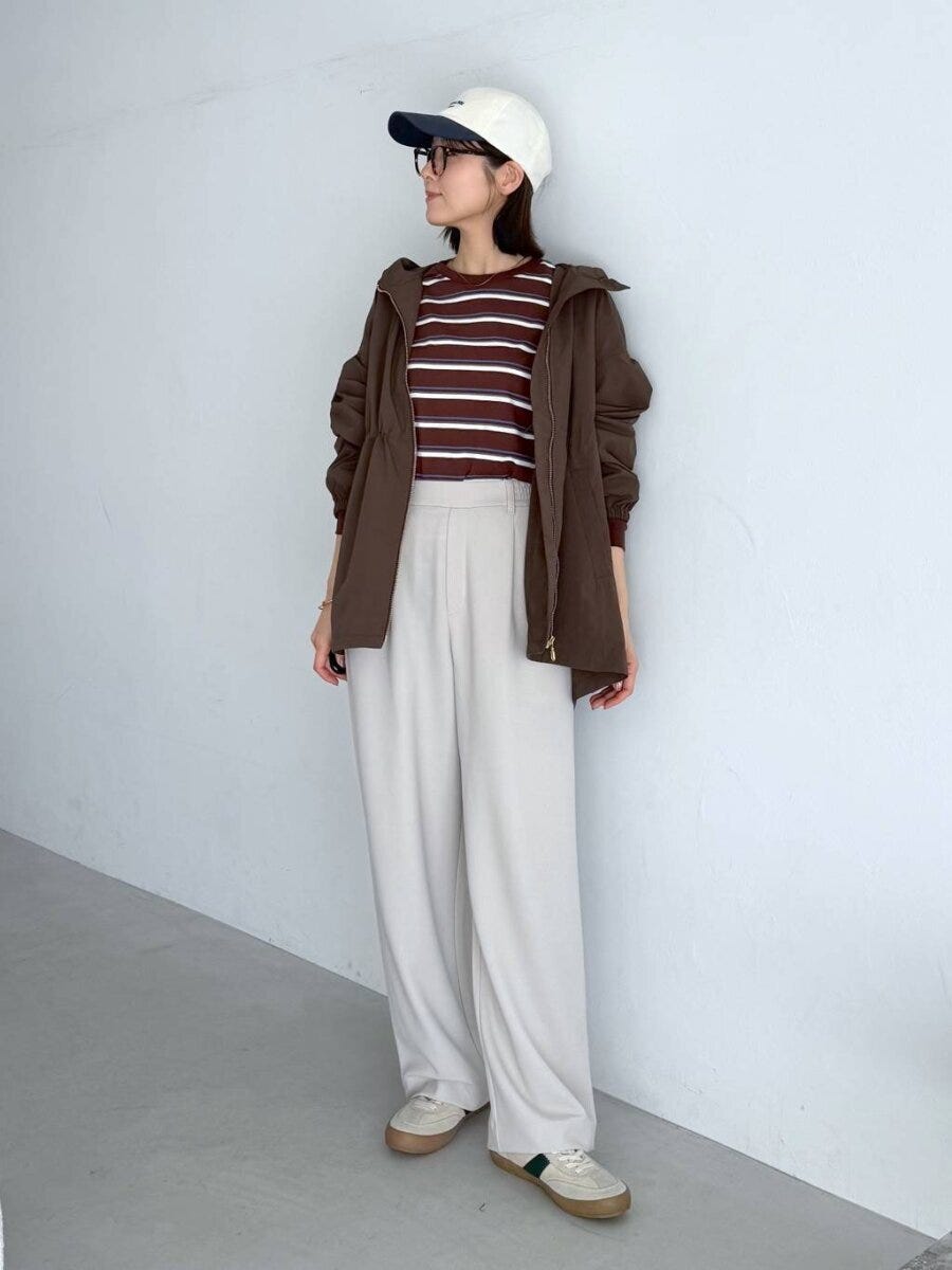 グローバルワーク2026春羽織りエアかる撥水マウンテンパーカー