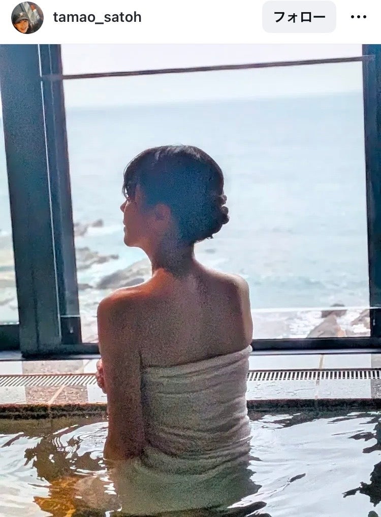 さとう珠緒Instagramより