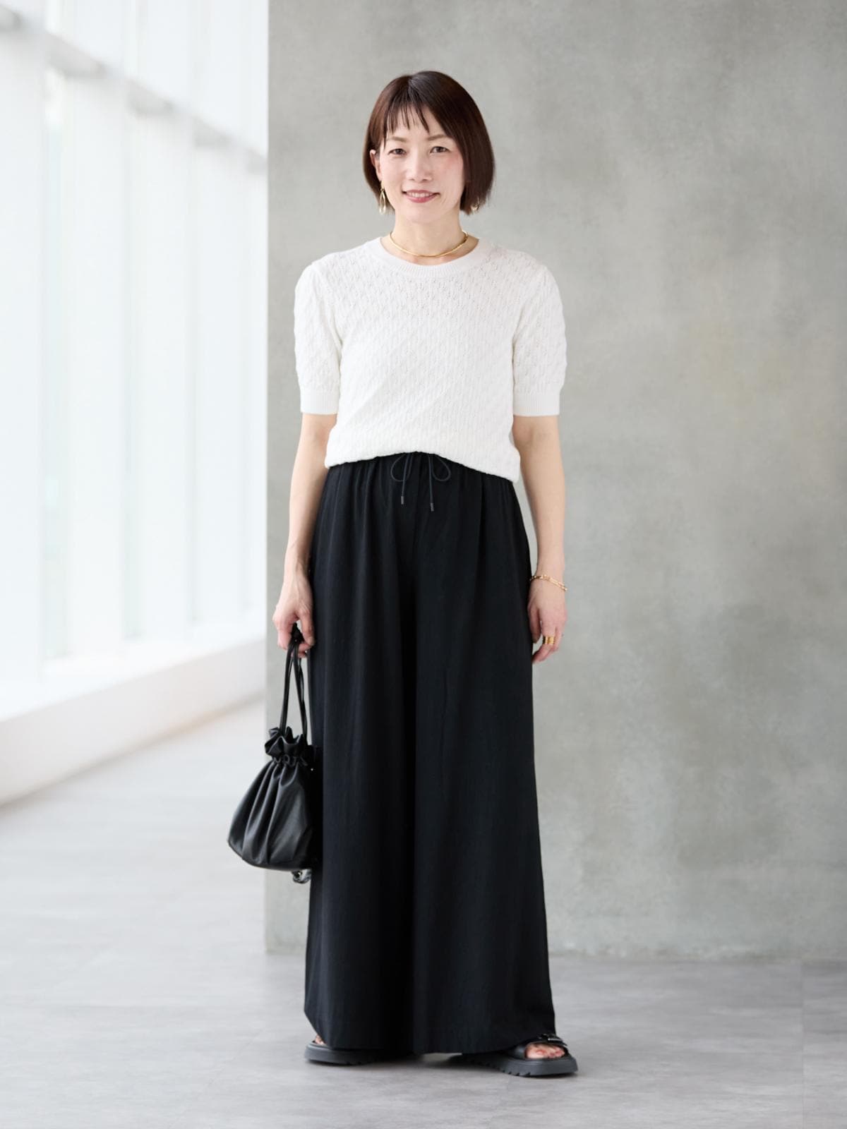 フェミニンに着られるサマーニット　出典：StyleHint