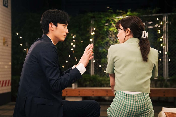 杉野遥亮、永野芽郁/「ユニコーンに乗って」第4話より(C)TBSスパークル/TBS 撮影:加藤春日