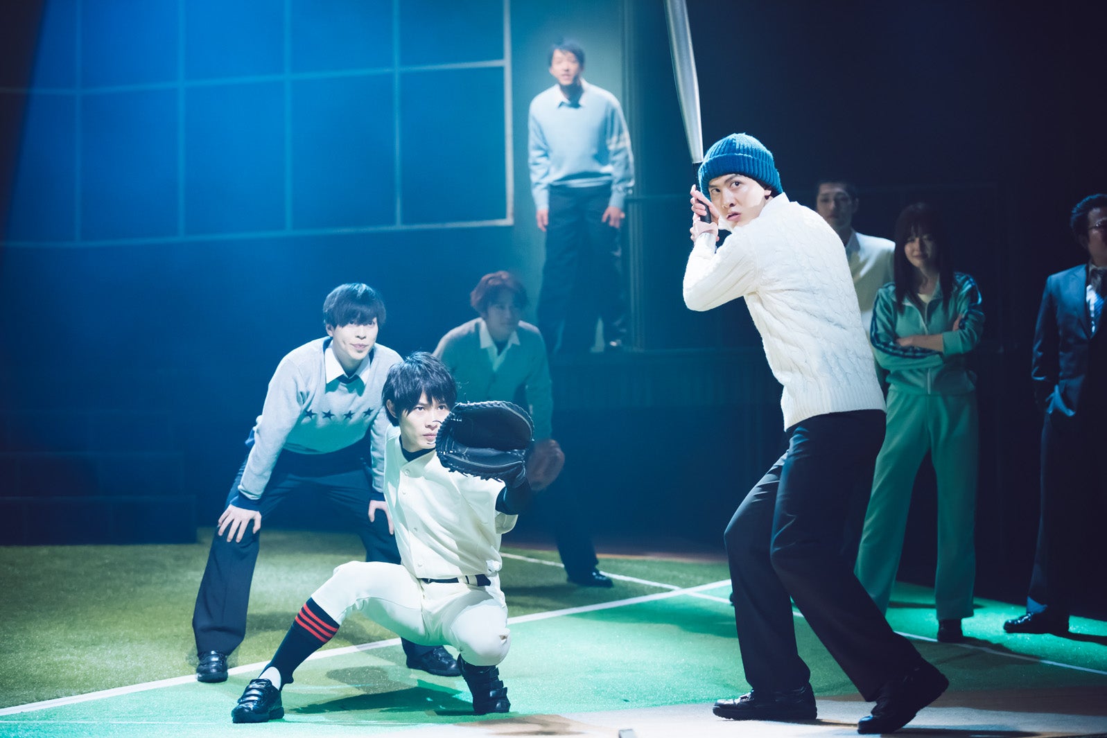 2018年2月上演の「おおきく振りかぶって」より（提供写真）