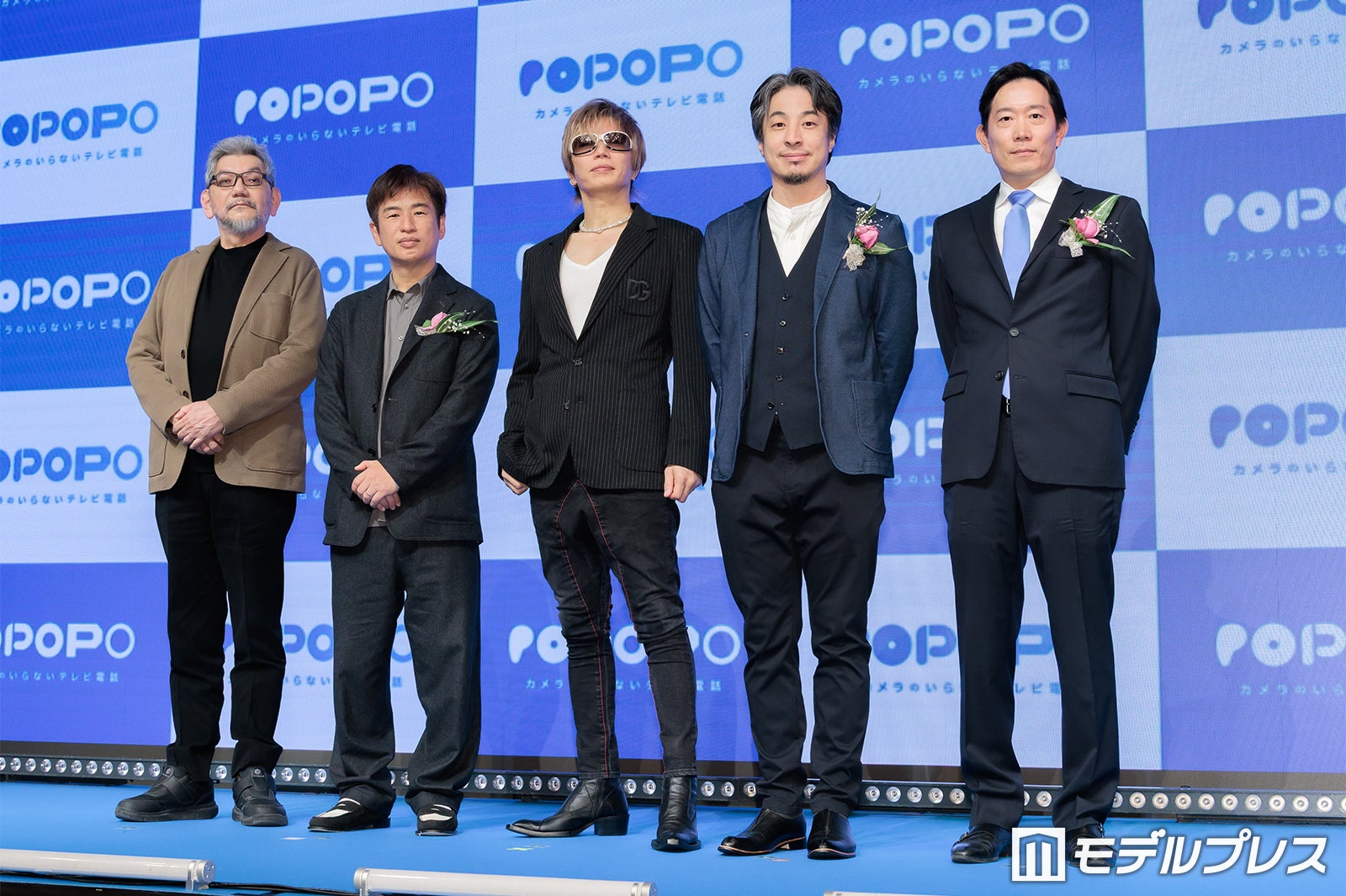 庵野秀明氏、川上量生氏、GACKT、ひろゆき、矢倉純之介氏（C）モデルプレス