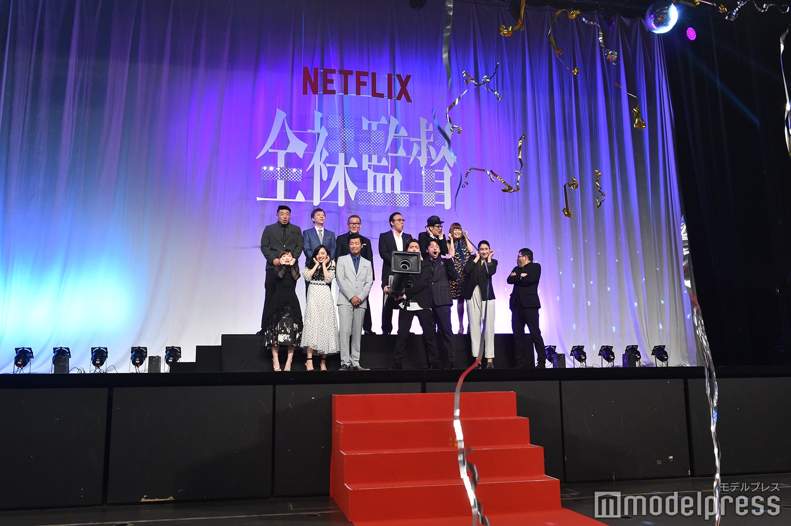 （前列左から）伊藤沙莉、森田望智、玉山鉄二、山田孝之、満島真之介、小雪、武正晴監督（後列左から）後藤剛範、板尾創路、國村隼、石橋凌、リリー・フランキー、冨手麻妙（C）モデルプレス