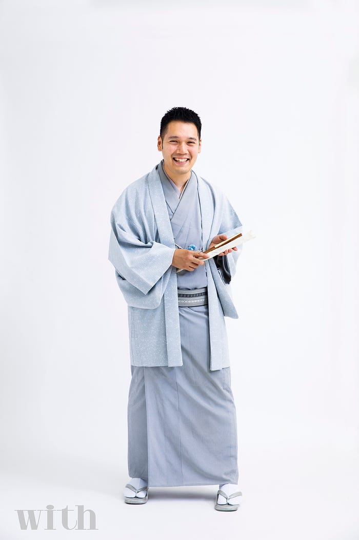 神田伯山/「with」8月号(写真提供:講談社)