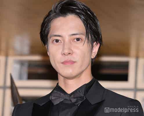 山下智久、ジャニーズ事務所に関する質問に会釈<神の雫/Drops of God>