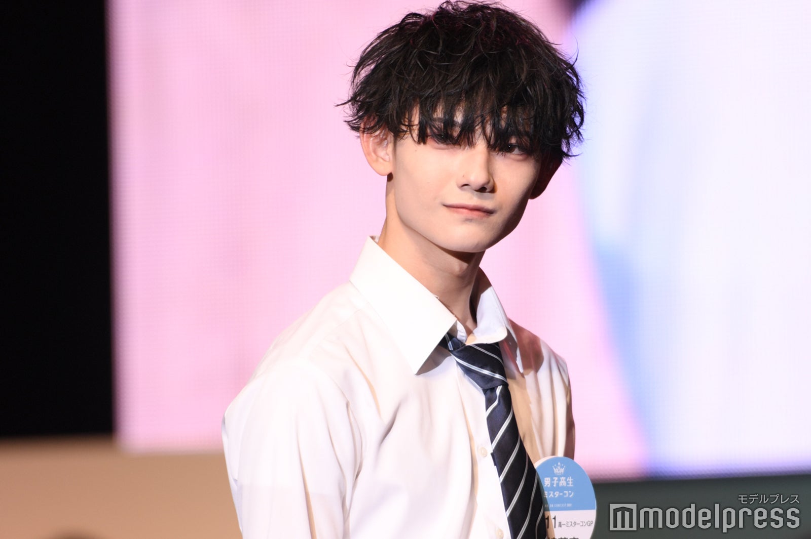 「男子高生ミスターコン2021」モデルプレス賞・山崎蒼空くん（C）モデルプレス