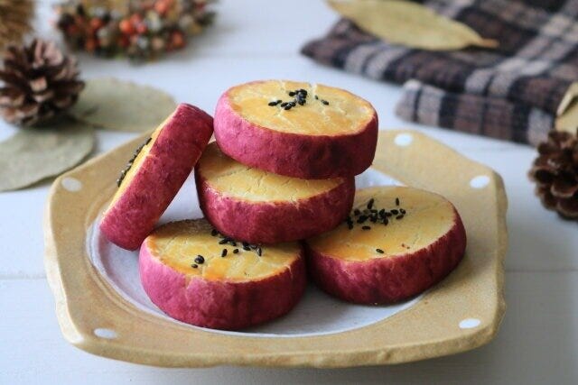 さつまいも　消費レシピ　さつまいもの厚焼きクッキーのレシピ