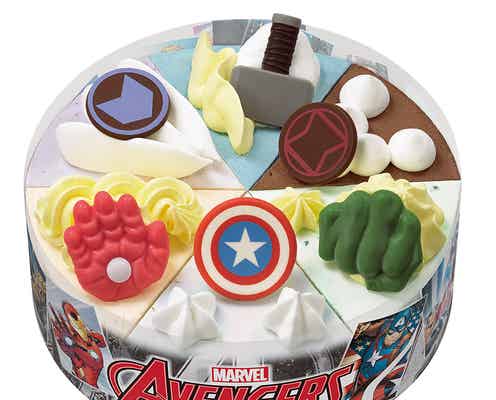 サーティワン「マーベル アベンジャーズ/パレット6」アイアンマンら6ヒーローが初のアイスケーキに!