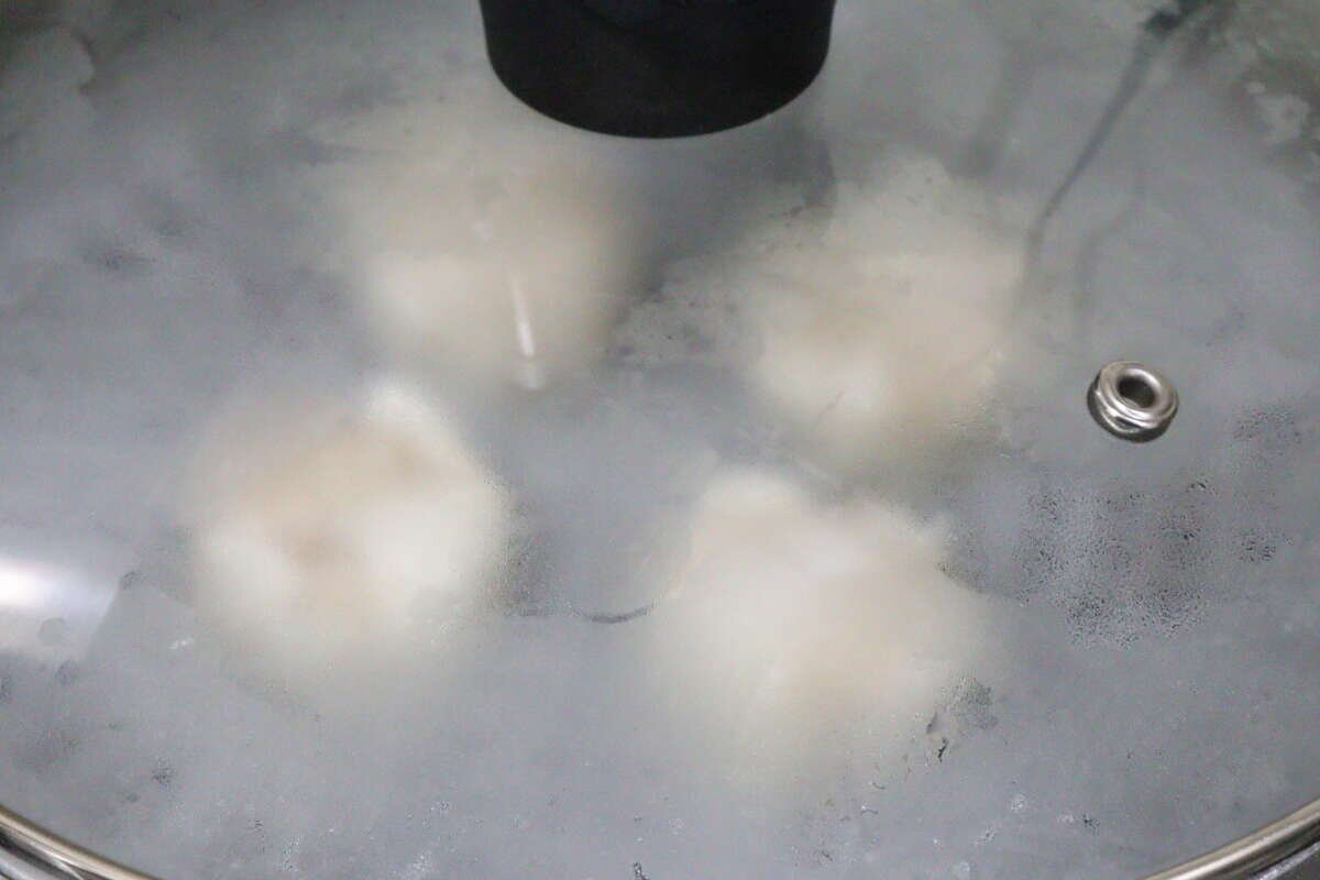 シリコーン蒸し器 使用例 シリコーン蒸し器 使用例