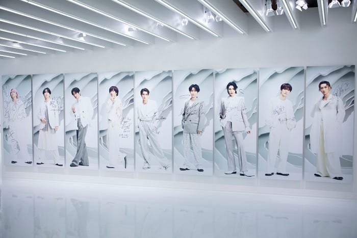 「Snow Man 1st POP-UP」内観(提供写真)