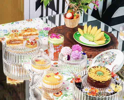 タイに人気ショップコラボの限定アフタヌーンティー、祝祭感溢れる華やかメニュー登場