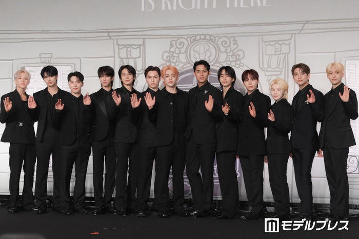 SEVENTEEN「MAMA」打ち上げ写真公開 授賞式欠席ジョンハン＆ジュンに注目集まる「ちゃんと13人」「絆感じる」